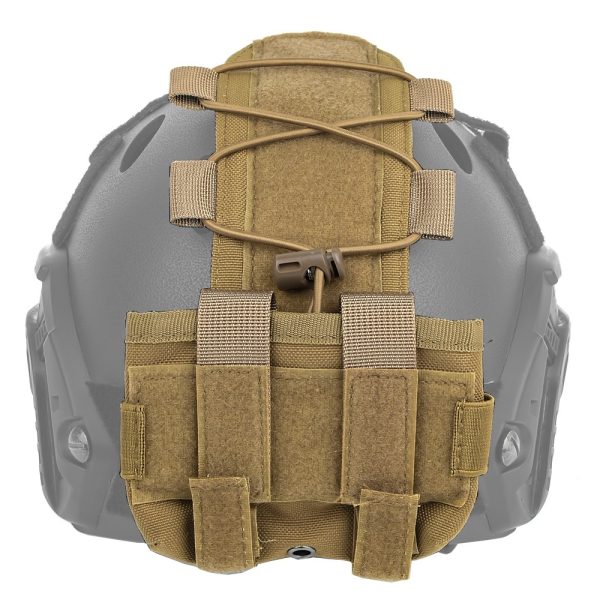 NHELMET BATTERY CASE PER ELMETTO DARK EARTH (NH3013-T)