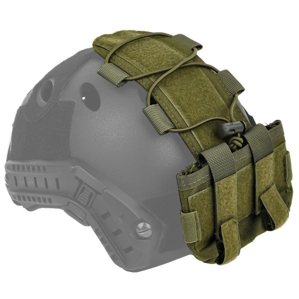 NHELMET BATTERY CASE PER ELMETTO OLIVE DRAB (NH3013-V)
