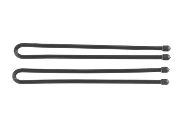 Nite Ize Gear Tie Reusable Rubber Twist Tie 12" 2pcs Black