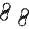 Nite Ize S-Biner Stainless Steel MicroLock 2pcs Black