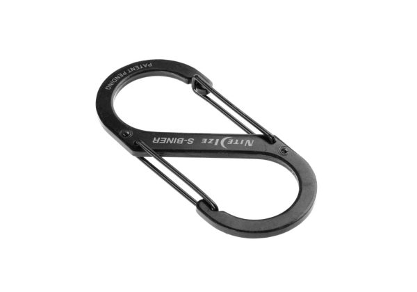 Nite Ize S-Biner Steel #4 Black