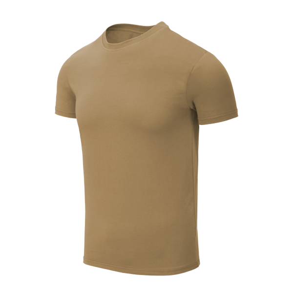 Organic Cotton T-Shirt SLIM - Coyote