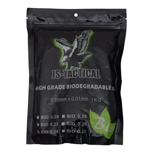 JS-TACTICAL PALLINI BIO 0.25G VERDI (JS-BIO0.25V)
