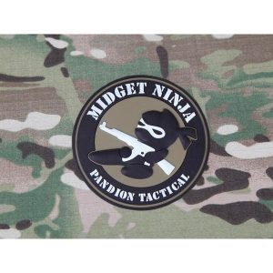 PATCH IN PVC MIDGET NINJA (EM5544) PATCH IN PVC MIDGET NINJA (EM5544)