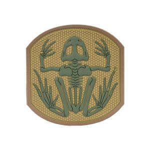 PATCH SKELETON FROG TAN (EM5551C) PATCH SKELETON FROG TAN (EM5551C)