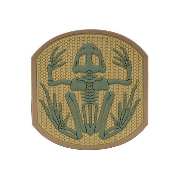 PATCH SKELETON FROG TAN (EM5551C)