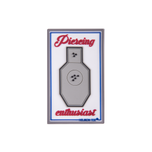 Piercing Enthusiast Patch - PVC - White