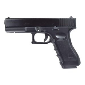 PISTOLA A GAS SCARRELLANTE HALF-METAL NERA (VG1) PISTOLA A GAS SCARRELLANTE HALF-METAL NERA (VG1)