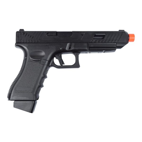 PISTOLA A GAS SCARRELLANTE IN POLIMERO NERA (VG1-C)