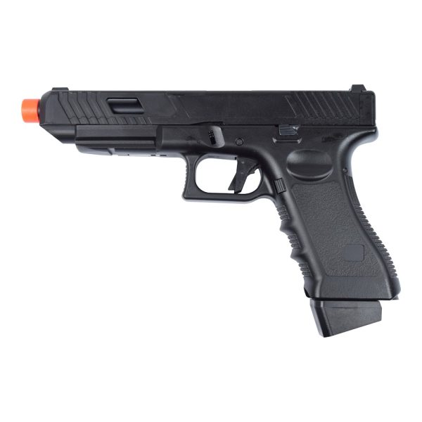 PISTOLA A GAS SCARRELLANTE IN POLIMERO NERA (VG1-C)