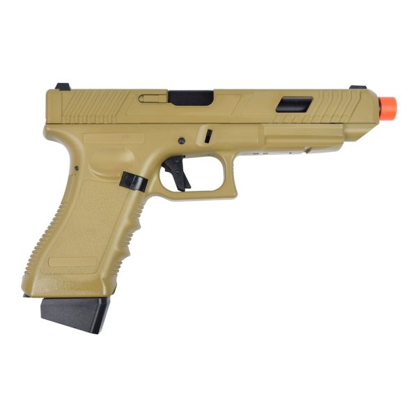 PISTOLA A GAS SCARRELLANTE IN POLIMERO TAN (VG1-C-TAN) PISTOLA A GAS SCARRELLANTE IN POLIMERO TAN (VG1-C-TAN)