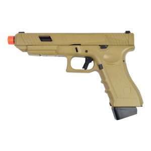 PISTOLA A GAS SCARRELLANTE IN POLIMERO TAN (VG1-C-TAN) PISTOLA A GAS SCARRELLANTE IN POLIMERO TAN (VG1-C-TAN)