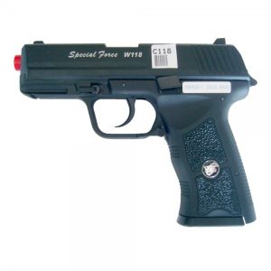 WIN GUN PISTOLA A CO2 SCARRELLANTE SPECIAL FORCE W118 (C118) WIN GUN PISTOLA A CO2 SCARRELLANTE SPECIAL FORCE W118 (C118)