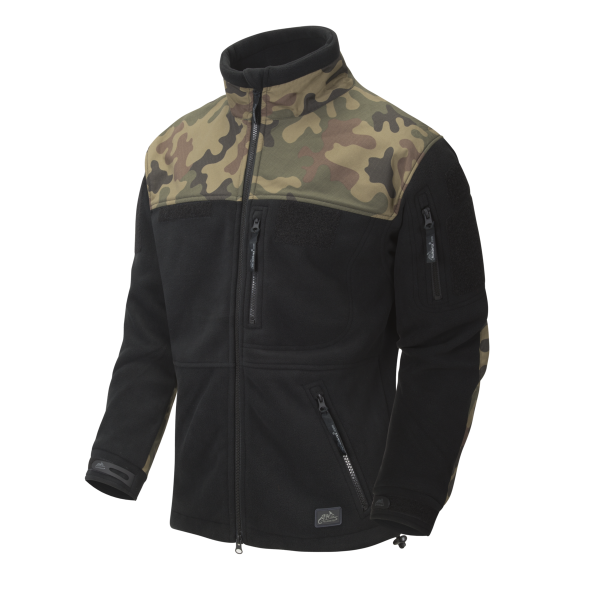 Polish INFANTRY Jacket - Fleece - Black/PL Woodland
