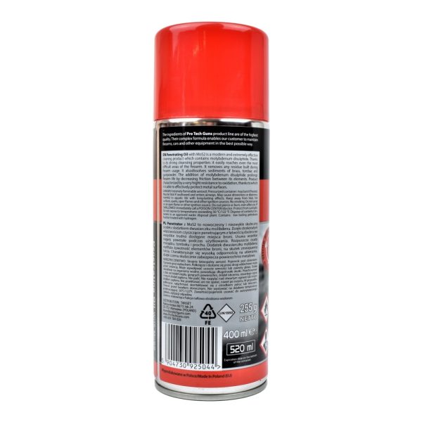 PROTECH GUNS PENETRATOR MoS2 400ml (PR-G08) PROTECH GUNS PENETRATOR MoS2 400ml (PR-G08)