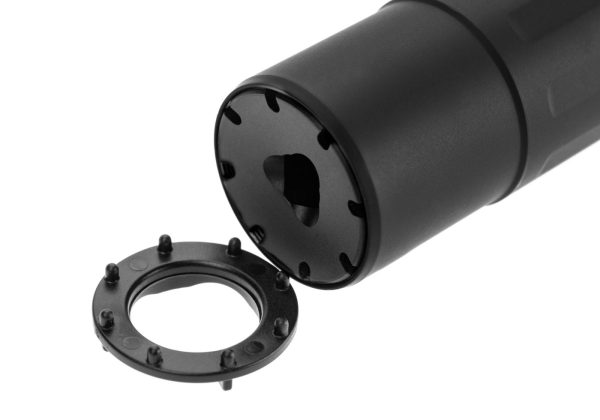 PTS Syndicate PTS Dead Air Sandman-L Mock Suppressor with Tracer Black