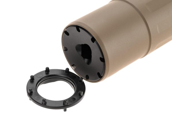 PTS Syndicate PTS Dead Air Sandman-L Mock Suppressor with Tracer Dark Earth