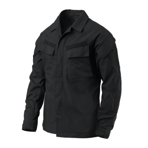 Raid Shirt - PolyCotton Stretch Ripstop - Black Raid Shirt - PolyCotton Stretch Ripstop - Black