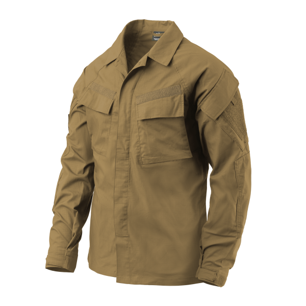 Raid Shirt - PolyCotton Stretch Ripstop - Coyote Raid Shirt - PolyCotton Stretch Ripstop - Coyote