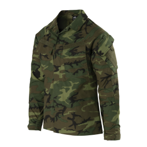 Raid Shirt - PolyCotton Stretch Ripstop - ERDL Raid Shirt - PolyCotton Stretch Ripstop - ERDL