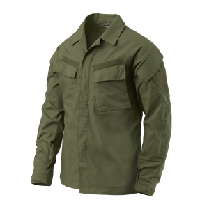 Raid Shirt - PolyCotton Stretch Ripstop - Olive Green Raid Shirt - PolyCotton Stretch Ripstop - Olive Green