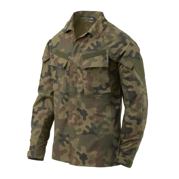 Raid Shirt - PolyCotton Stretch Ripstop - PL Woodland