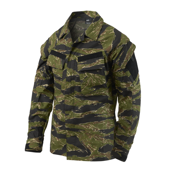 Raid Shirt - PolyCotton Stretch Ripstop - Tiger Stripe