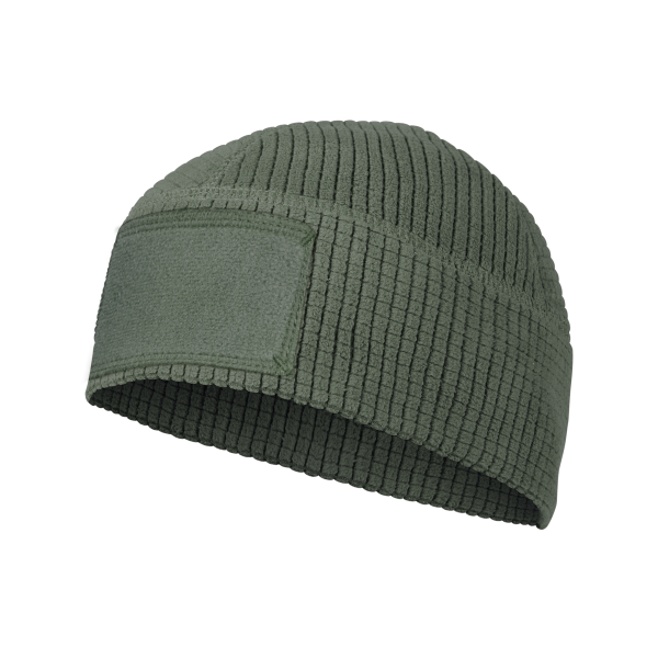 RANGE Beanie Cap® S/M - Grid Fleece - Olive Green RANGE Beanie Cap® S/M - Grid Fleece - Olive Green