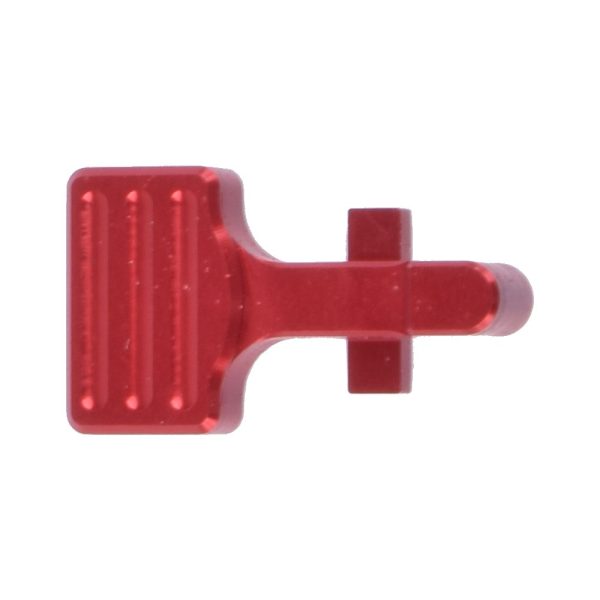 RETROARMS BOLT CATCH CNC AR15 TIPO B ROSSO (RA-6865)