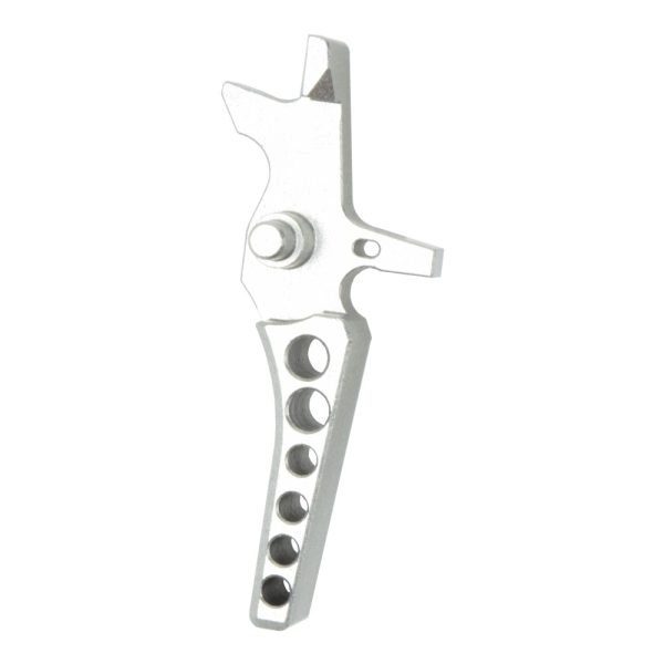 RETROARMS GRILLETTO CNC AR15 TIPO C ARGENTO (RA-6775) RETROARMS GRILLETTO CNC AR15 TIPO C ARGENTO (RA-6775)