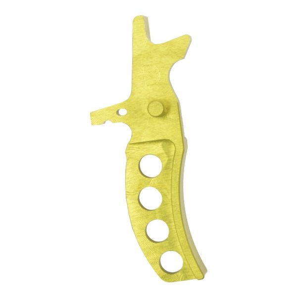RETROARMS GRILLETTO CNC AR15 TIPO D GIALLO (RA-6818) RETROARMS GRILLETTO CNC AR15 TIPO D GIALLO (RA-6818)