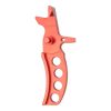 RETROARMS GRILLETTO CNC AR15 TIPO D ROSSO (RA-6770)