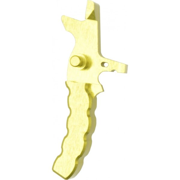 RETROARMS GRILLETTO CNC AR15 TIPO F GIALLO (RA-6933) RETROARMS GRILLETTO CNC AR15 TIPO F GIALLO (RA-6933)