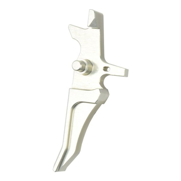 RETROARMS GRILLETTO CNC AR15 TIPO J ARGENTO (RA-6968) RETROARMS GRILLETTO CNC AR15 TIPO J ARGENTO (RA-6968)