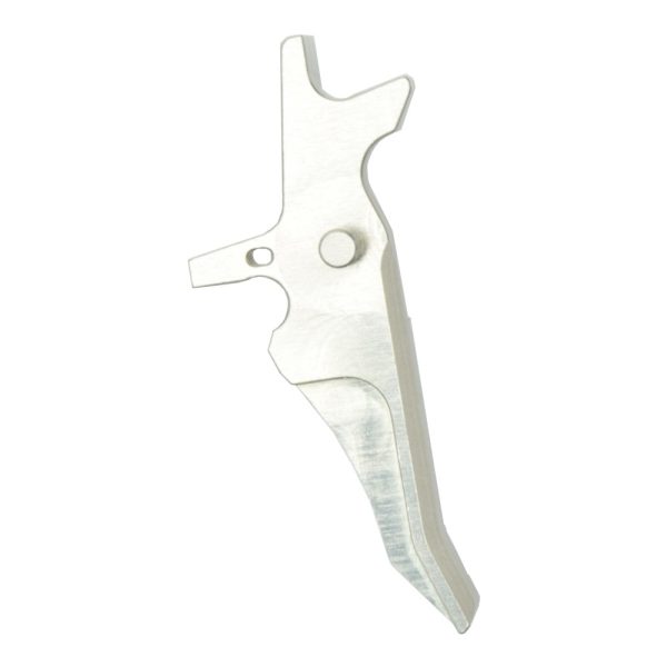 RETROARMS GRILLETTO CNC AR15 TIPO J ARGENTO (RA-6968) RETROARMS GRILLETTO CNC AR15 TIPO J ARGENTO (RA-6968)