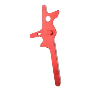 RETROARMS GRILLETTO CNC AR15 TIPO K ROSSO (RA-7455) RETROARMS GRILLETTO CNC AR15 TIPO K ROSSO (RA-7455)