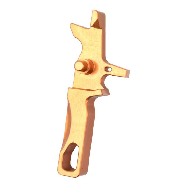 RETROARMS GRILLETTO CNC AR15 TIPO L ARANCIONE (RA-7463) RETROARMS GRILLETTO CNC AR15 TIPO L ARANCIONE (RA-7463)