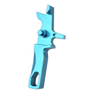RETROARMS GRILLETTO CNC AR15 TIPO L BLU (RA-7462) RETROARMS GRILLETTO CNC AR15 TIPO L BLU (RA-7462)
