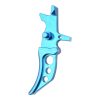 RETROARMS GRILLETTO CNC AR15 TIPO S BLU (RA-7510)