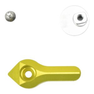 RETROARMS SELETTORE CNC AR15 TIPO C GIALLO (RA-6855) RETROARMS SELETTORE CNC AR15 TIPO C GIALLO (RA-6855)