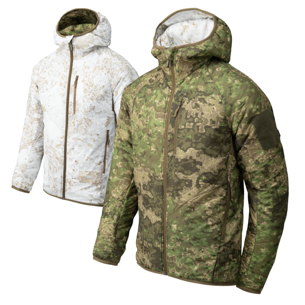 Reversible Wolfhound Hoodie Jacket® - Windpack - Pencott Wildwood/Pencott Snowdrift