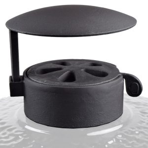 RHINO KAMADO CAMINETTO IN GHISA CON COPERTURA PIOGGIA PER L/XL (RHINO-TV) RHINO KAMADO CAMINETTO IN GHISA CON COPERTURA PIOGGIA PER L/XL (RHINO-TV)