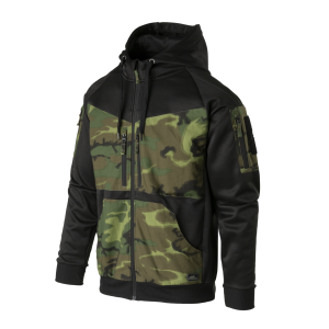 ROGUE Hoodie (FullZip) - Black/ERDL