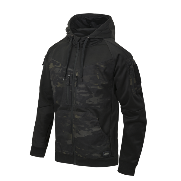 ROGUE Hoodie (FullZip) - Black / MultiCam® Black