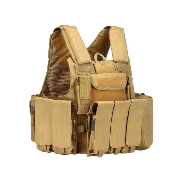 ROYAL TACTICAL VEST TAN (V1026T) ROYAL TACTICAL VEST TAN (V1026T)