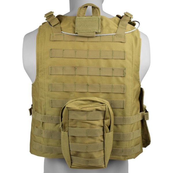 ROYAL TACTICAL VEST TAN (VT-1104T) ROYAL TACTICAL VEST TAN (VT-1104T)