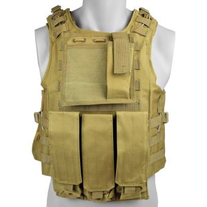 ROYAL TACTICAL VEST TAN (VT-1104T) ROYAL TACTICAL VEST TAN (VT-1104T)