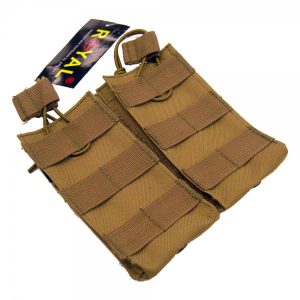ROYAL TASCA PORTA CARICATORI 5.56 DOPPIA TAN (RP-1098-T) ROYAL TASCA PORTA CARICATORI 5.56 DOPPIA TAN (RP-1098-T)