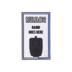 Rule#2 Patch - PVC - White