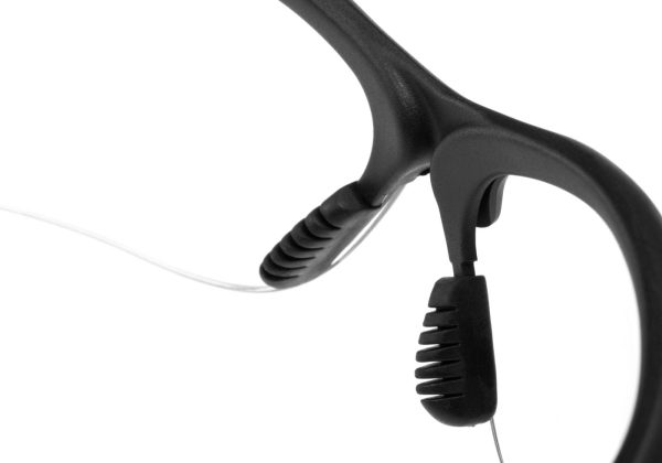 Shooting Glasses Clear Black